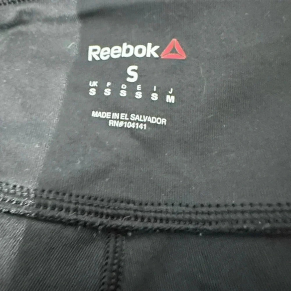 Reebok Women's Black Compression Leggings Size Small - Picture 4 of 7